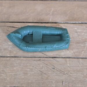 Vintage Original Louis Marx Battleground US Army WWll Green Raft Plastic